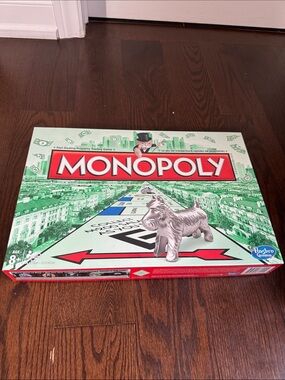 Hasbro Monopoly Board Game - Green and Red